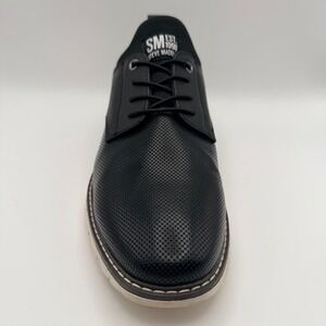 Steve Madden Mens Size 8 Black Lace Up Oxford Casual Dress Shoes OrthoLite